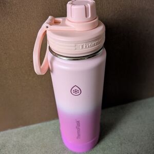ThermoFlask Pink Gradient Water Bottle